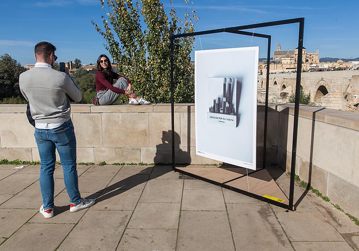 Una instalación de Poemx en la primera edición que se celebró