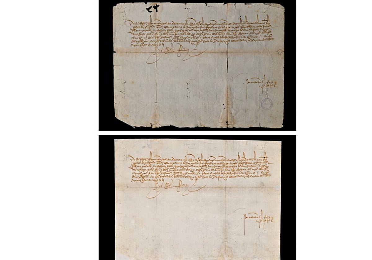 Vuelve a Segovia restaurada la carta de l rey Juan II en la que anuncia el nacimiento de Isabel la Católica