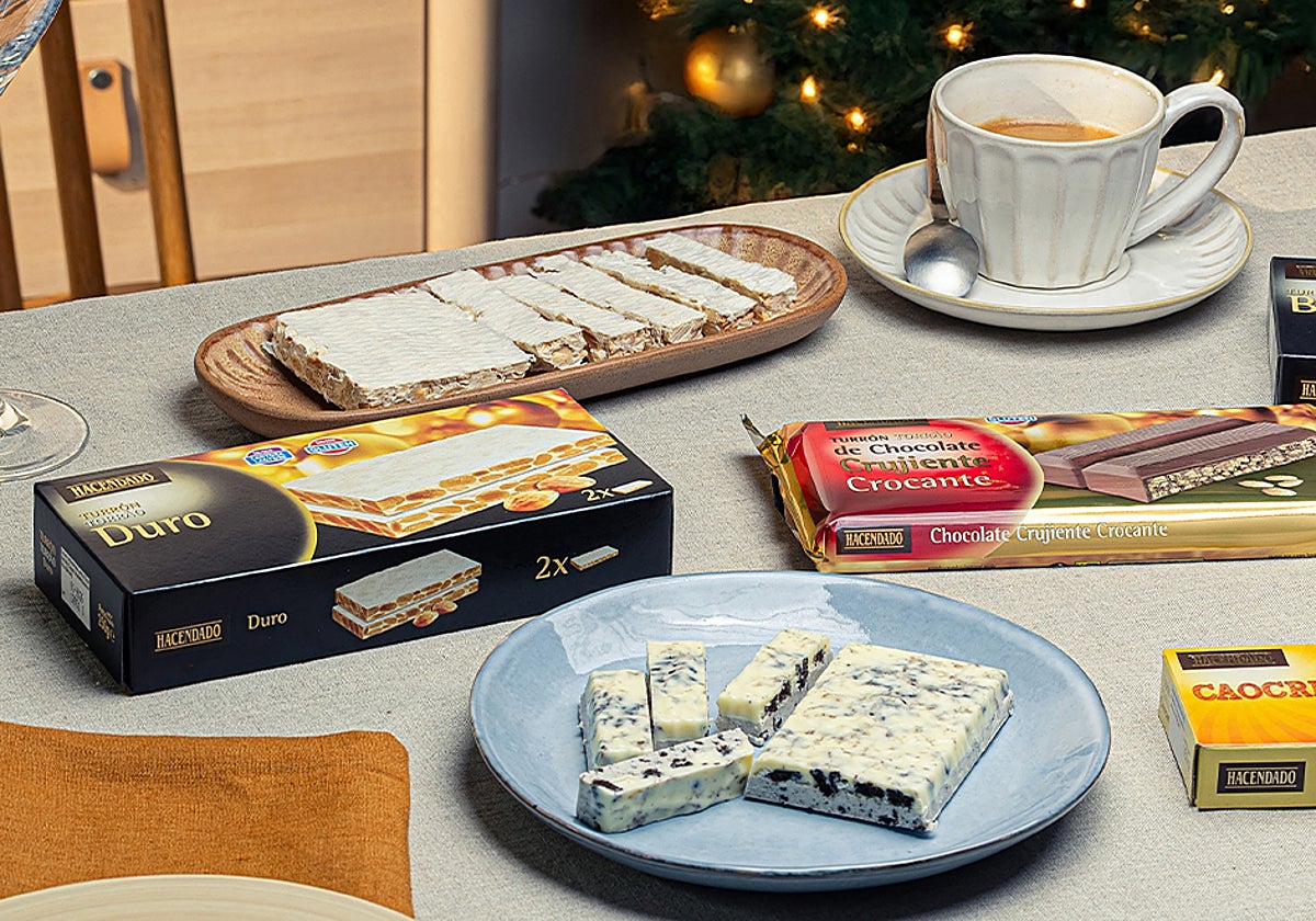 Mercadona lanza sus turrones mejorados con una novedad: «La Navidad está a la vuelta de la esquina»