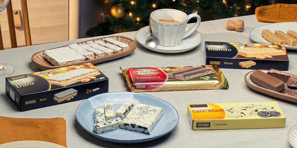 Mercadona lanza sus turrones mejorados con una novedad: «La Navidad está a la vuelta de la esquina»