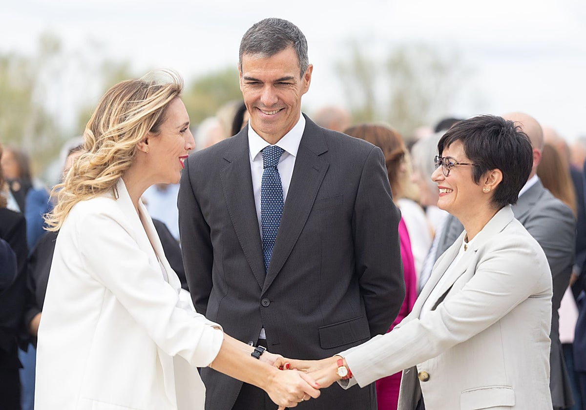 El presidente del Gobierno, Pedro Sánchez, en un acto en Madrid