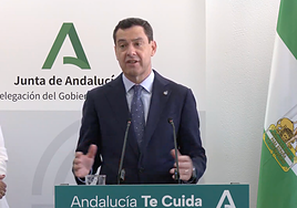 Moreno reivindica su gestión sanitaria con 330 millones invertidos en Málaga desde 2019