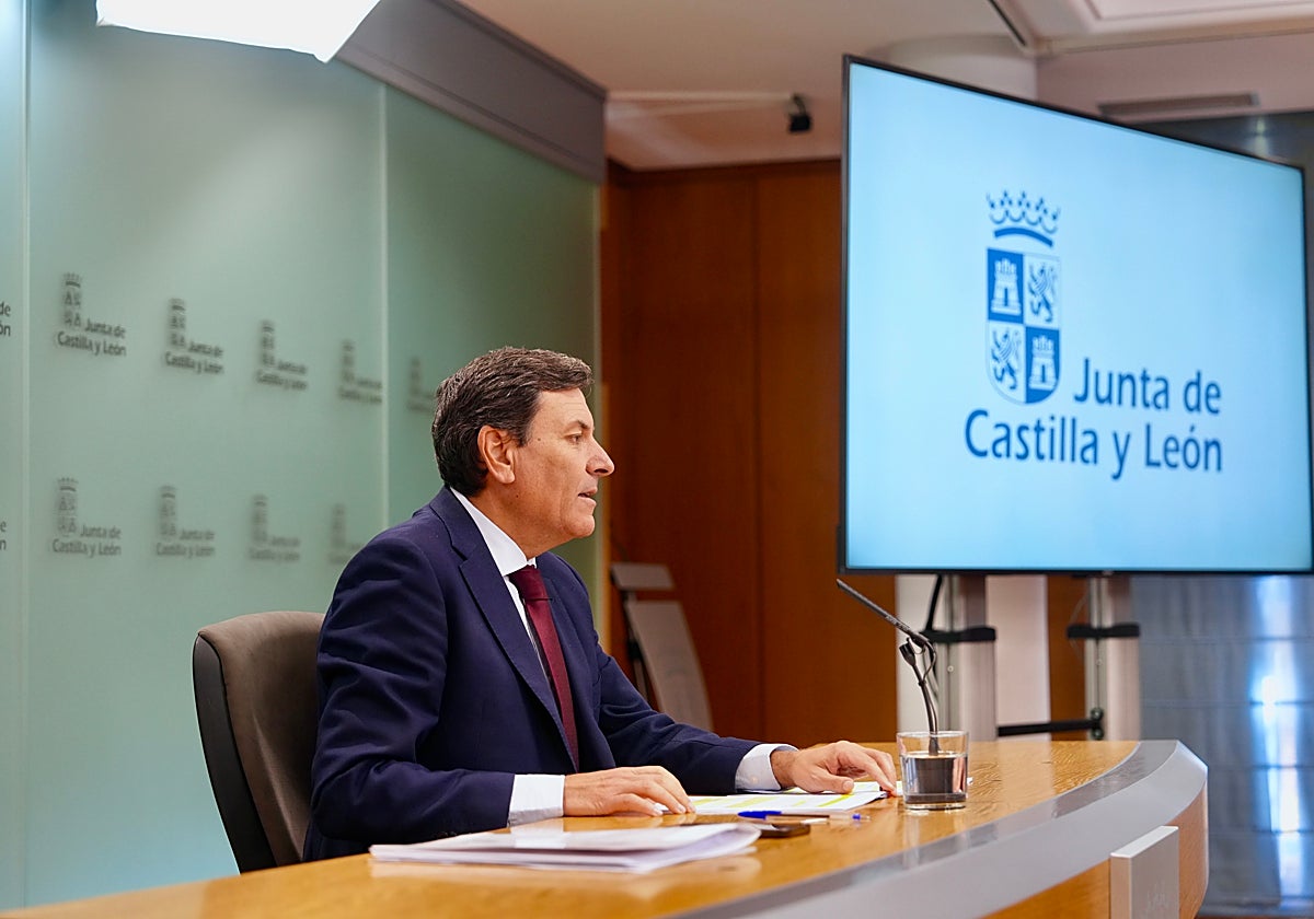 Fernández Carriedo, tras el Consejo de Gobierno de este jueves