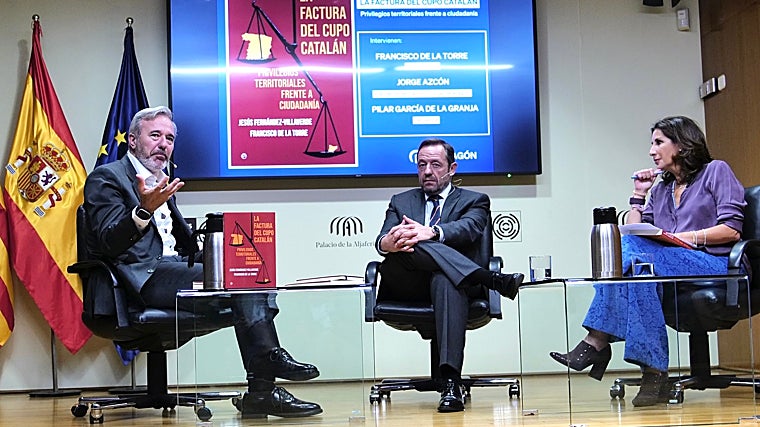 La lectura obligada de Azcón este verano y su autor: «El cupo catalán es la segunda parte del &#039;procés&#039;, intenta dinamitar el sistema fiscal»