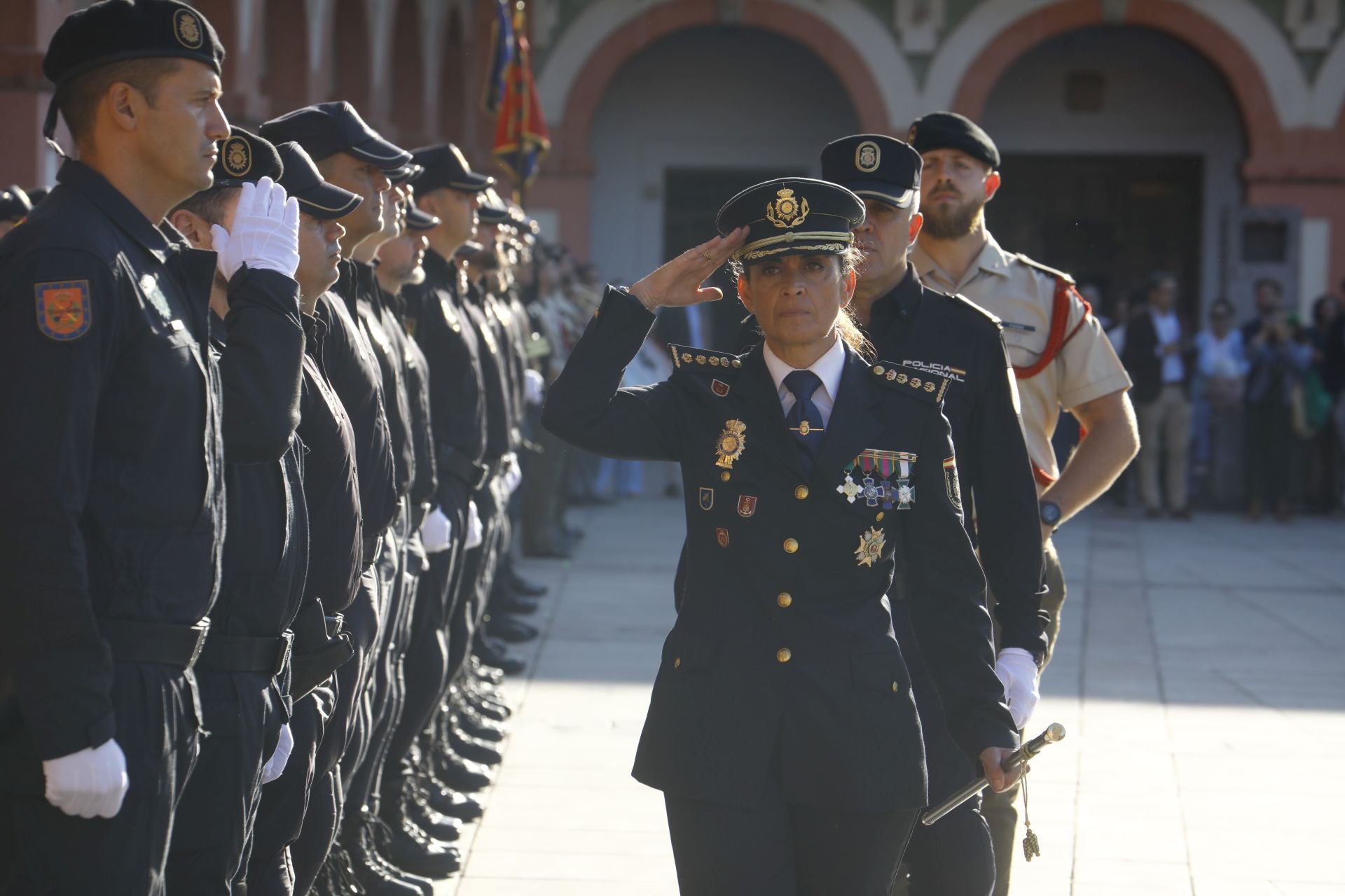 El acto de la Policía Nacional en el Día de los Ángeles Custodios, en imágenes