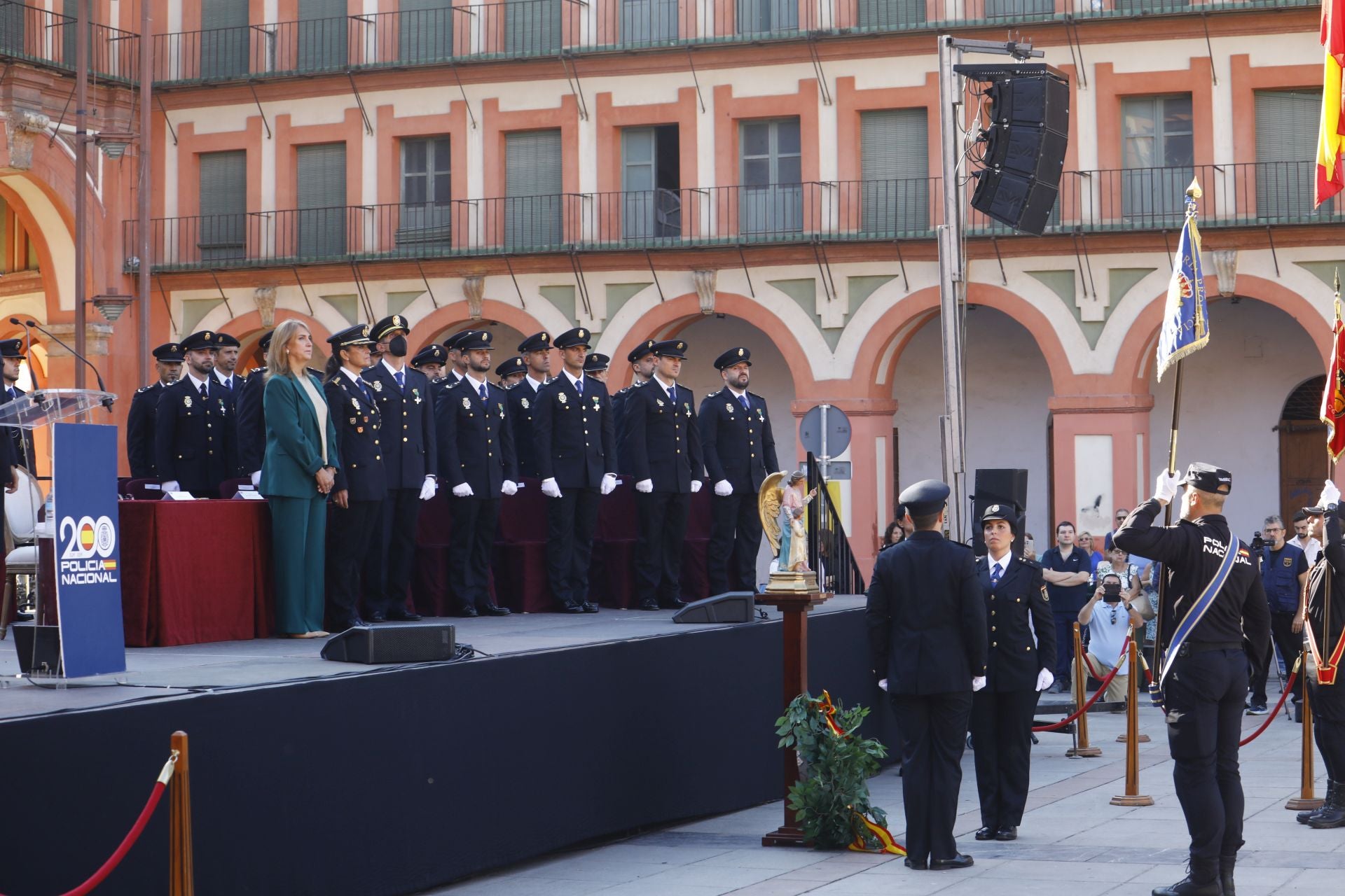 El acto de la Policía Nacional en el Día de los Ángeles Custodios, en imágenes