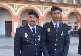 Día de la Policía Nacional en Córdoba: «Lo que vemos de la guerra de Ucrania da idea de la letalidad del proyectil que desactivamos en El Arcángel»