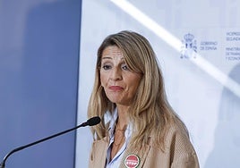 Yolanda Díaz se revuelve contra la «tibieza» del PSOE a la hora de condenar a Israel