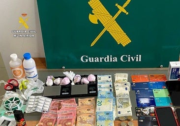 La Guardia Civil desmantela en Bargas (Toledo) un 'supermercado' de cocaína abierto las 24 horas
