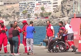 Lionel Ramírez, el joven que aguantó dos días subido en su moto de agua en mitad del mar: «Lo pasó muy mal, pero sabía que le iban a rescatar»