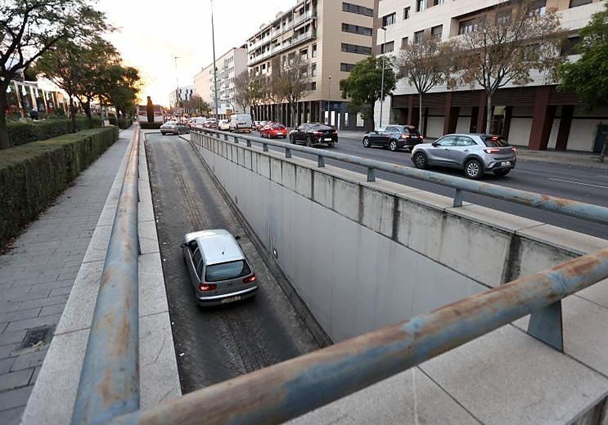 Parking de la avenida de la Libertad