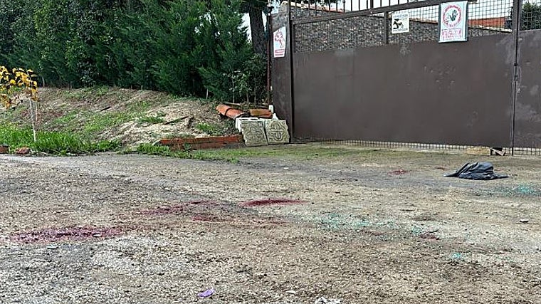 Lugar donde fueron hallados los cadáveres