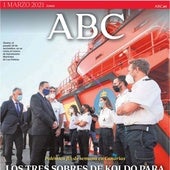 Portada de ABC del 1 de marzo de 2021