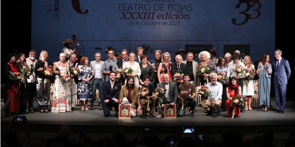 El Teatro de Rojas de Toledo celebra la emoción del arte en su XXXIII Gala de Premios