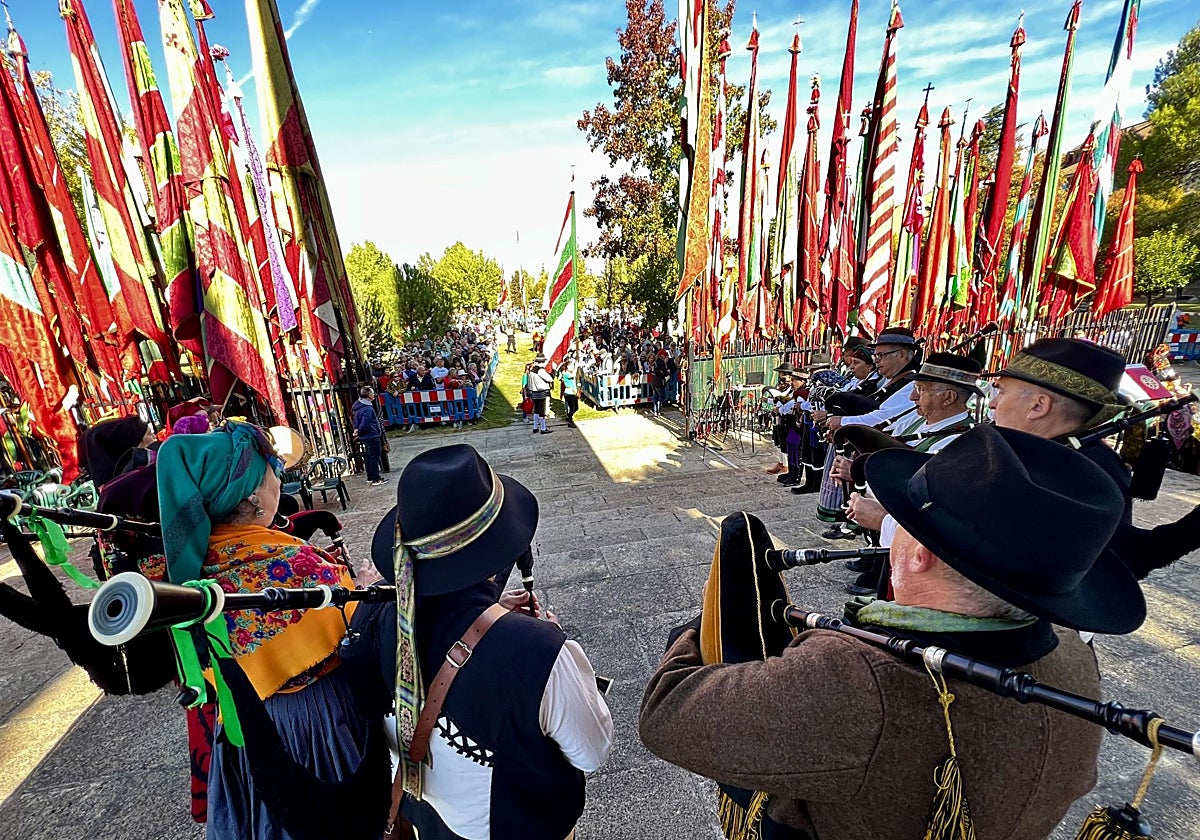 Celebración de San Froilán en el santuario de La Virgen del Camino