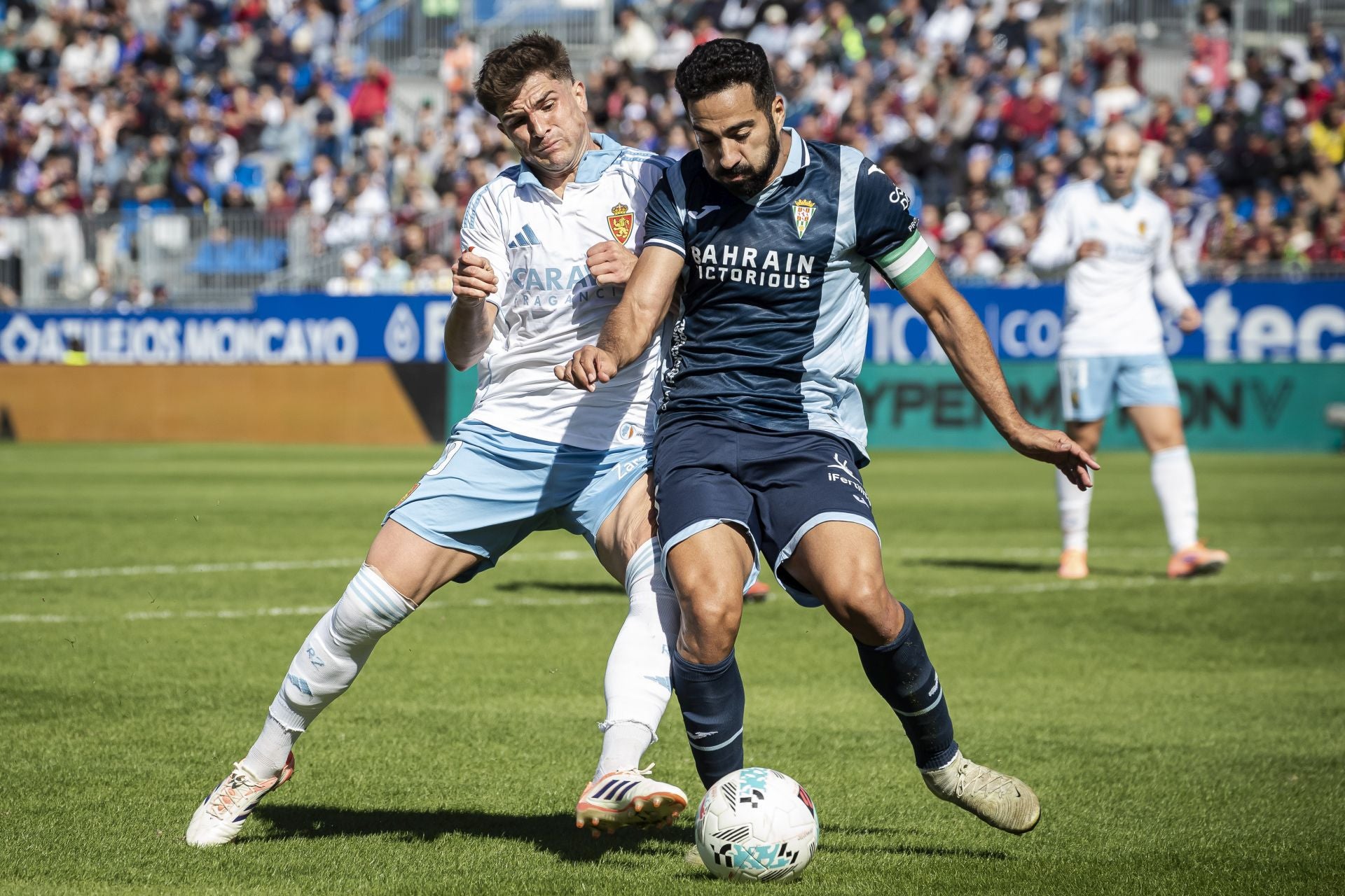 El trabajado triunfo del Córdoba en Zaragoza, en imágenes