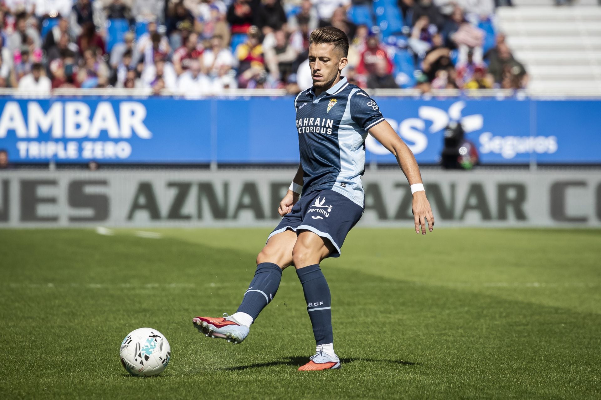 El trabajado triunfo del Córdoba en Zaragoza, en imágenes