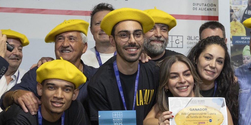 La tortilla de patatas del restaurante La Falda de Chamberí, elegida la mejor de España en Alicante Gastronómica