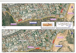Un itinerario peatonal de 320.000 euros para Vía Tarpeya en el Polígono de Toledo tras 50 años de abandono