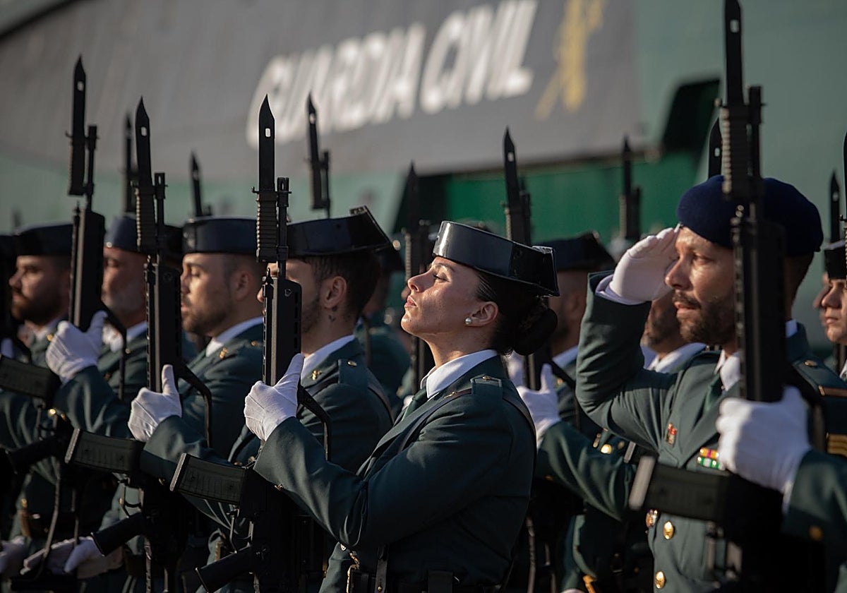 Agentes de la Guardia Civil