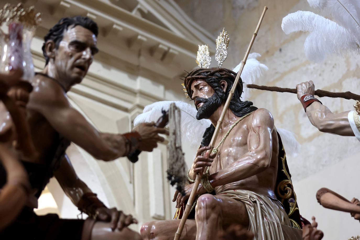 Las cofradías de la provincia esperan el Vía Crucis Magno en Córdoba, en imágenes