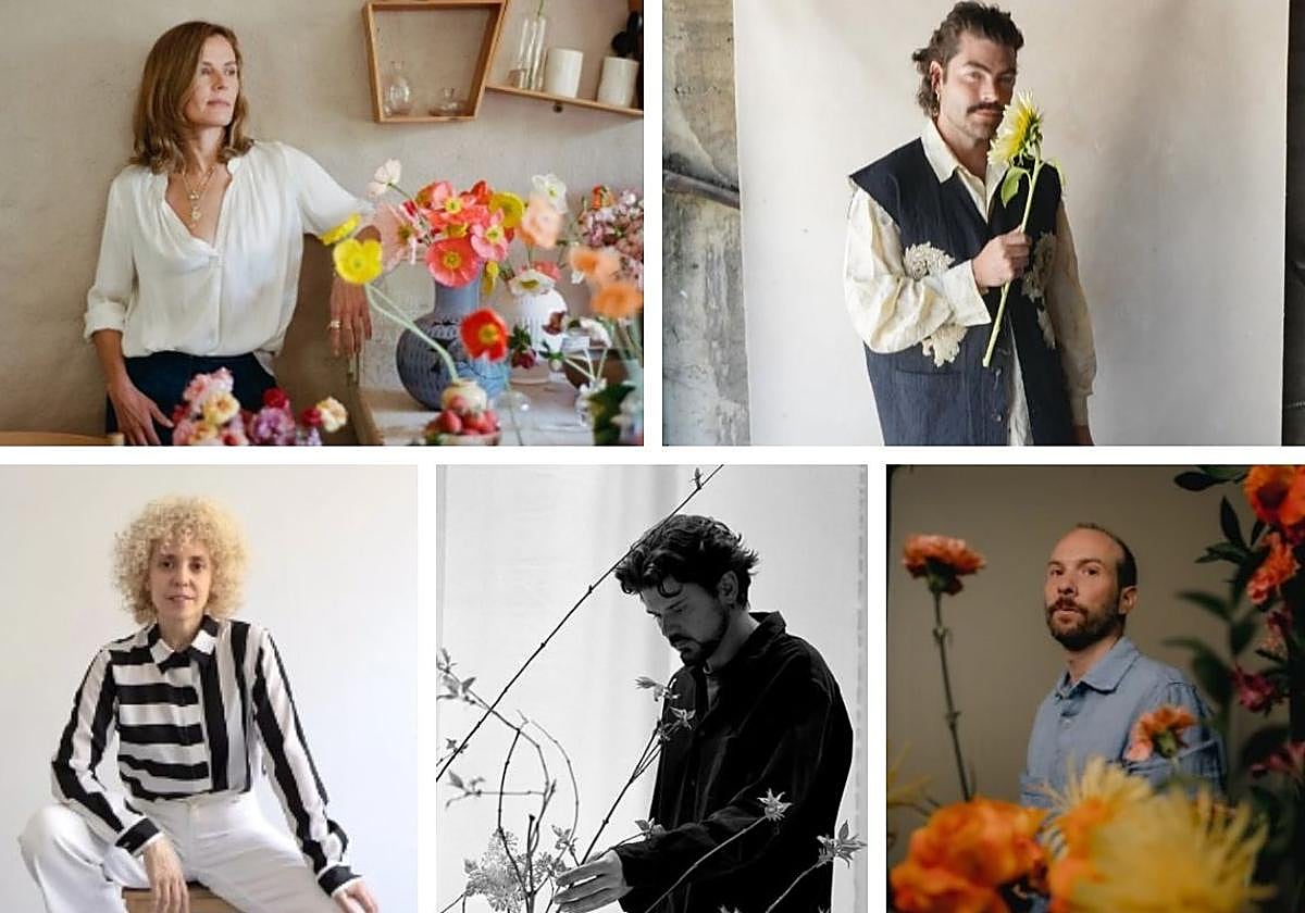 Los cinco artistas que participan en Flora 2025
