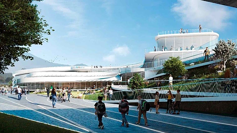 Aspecto futuro de las instalaciones del espacio multifuncional