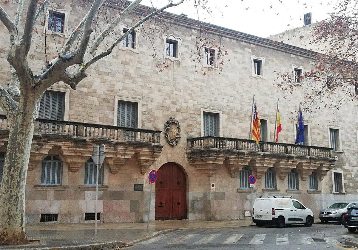 Imagen del Palacio de Justicia de Baleares.