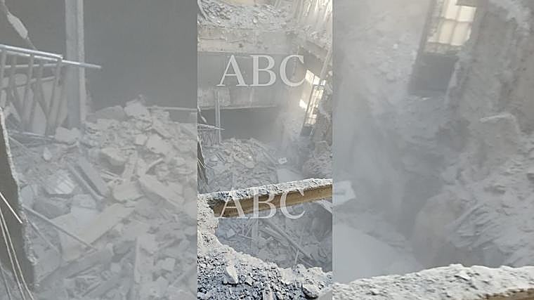 Galería: El derrumbe del edificio en el centro de Madrid, en imágenes