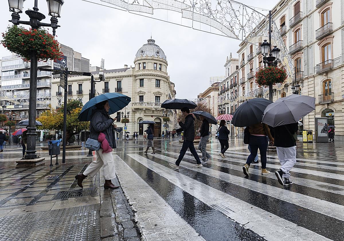En Granada, Aemet ha activado la alerta amarilla por lluvias