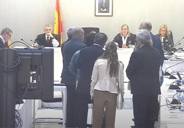 Un momento de la sesión de este miércoles en la Audiencia Nacional