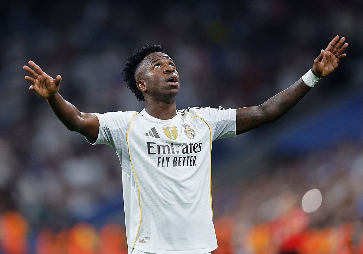 El futbolista del Real Madrid Vinicius Junior