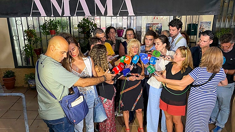 Una de las portavoces de la Asociación Amama, que ha criticado los problemas