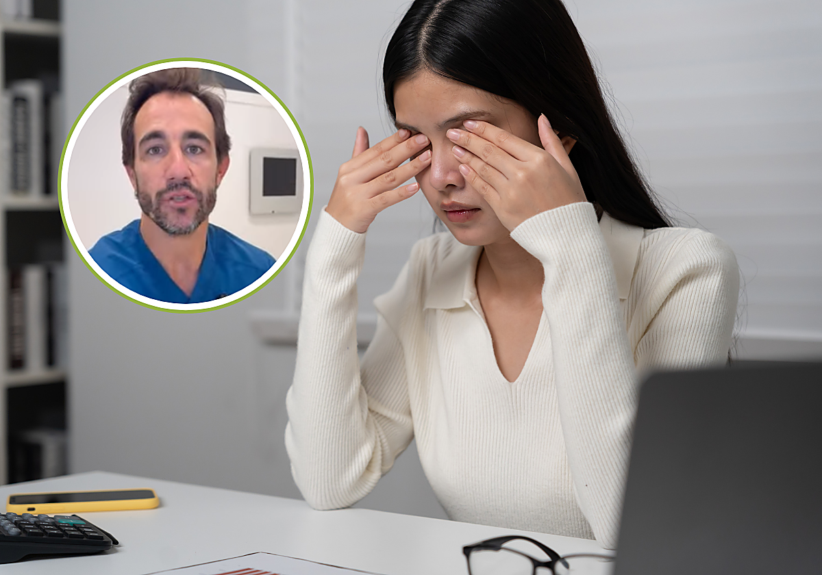 Antonio Caro recomienda cómo cuidar la salud ocular