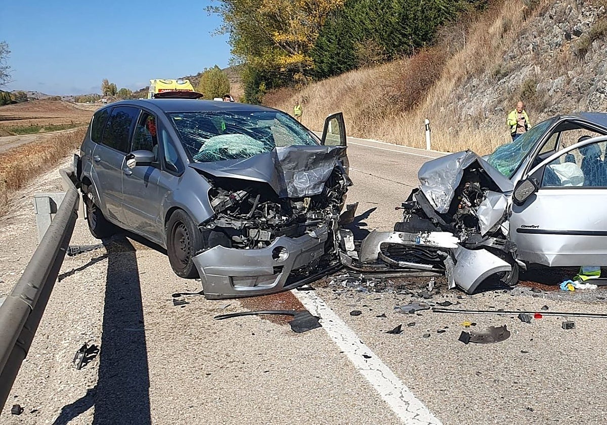 Accidente en Montorio (Burgos) con dos personas fallecidas