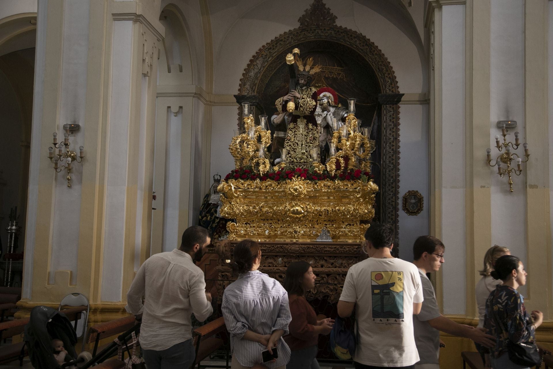Los preparativos del Vía Crucis Magno de Córdoba, en imágenes