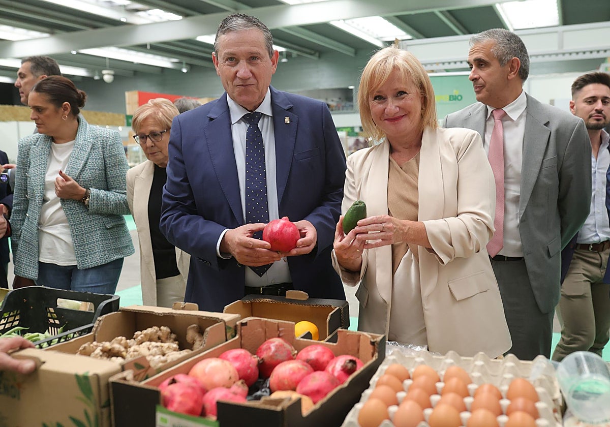 El presidente de la Diputación de Zamora, Javier Faúndez, inaugura la XXI Feria Hispanolusa de Productos Ecológicos «Ecocultura»