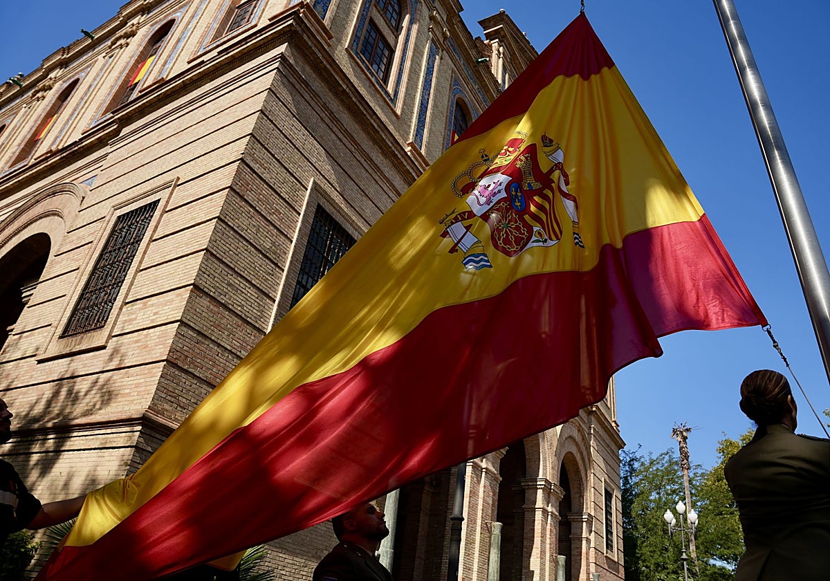 Actos por la Fiesta Nacional, este viernes, en Sevilla
