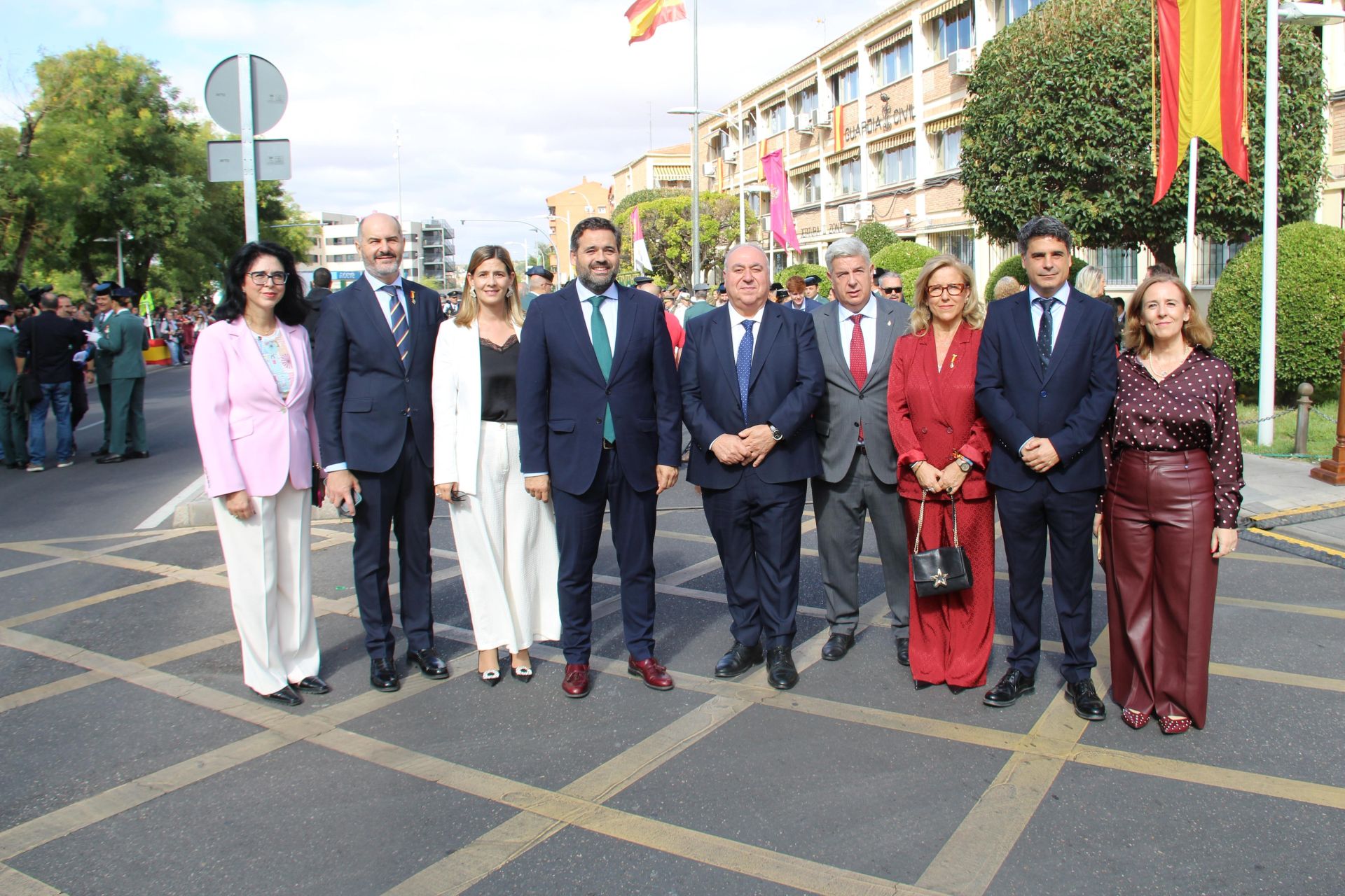 Toledo celebra el día de la patrona de la Guardia Civil, en imágenes