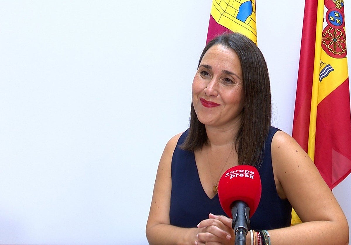 Alejandra Hernández, portavoz del PP de Castilla-La Mancha