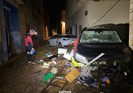 La destrucción tras el paso de Alice en Tarragona: 18 heridos, uno grave, daños generalizados y el Euromed suspendido