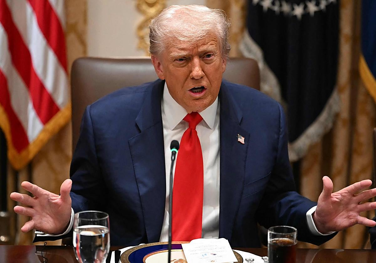 El presidente de Estados Unidos, Donald Trump