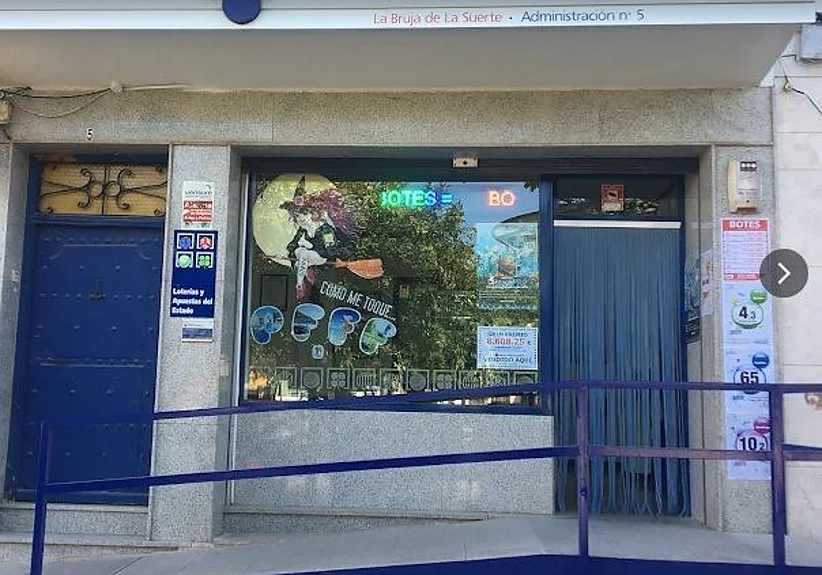 Imagen de la Administración de Loterías número 5 de Alcázar de San Juan