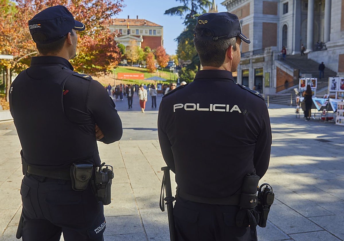 Una patrulla de la Policía Nacional, en una imagen de archivo
