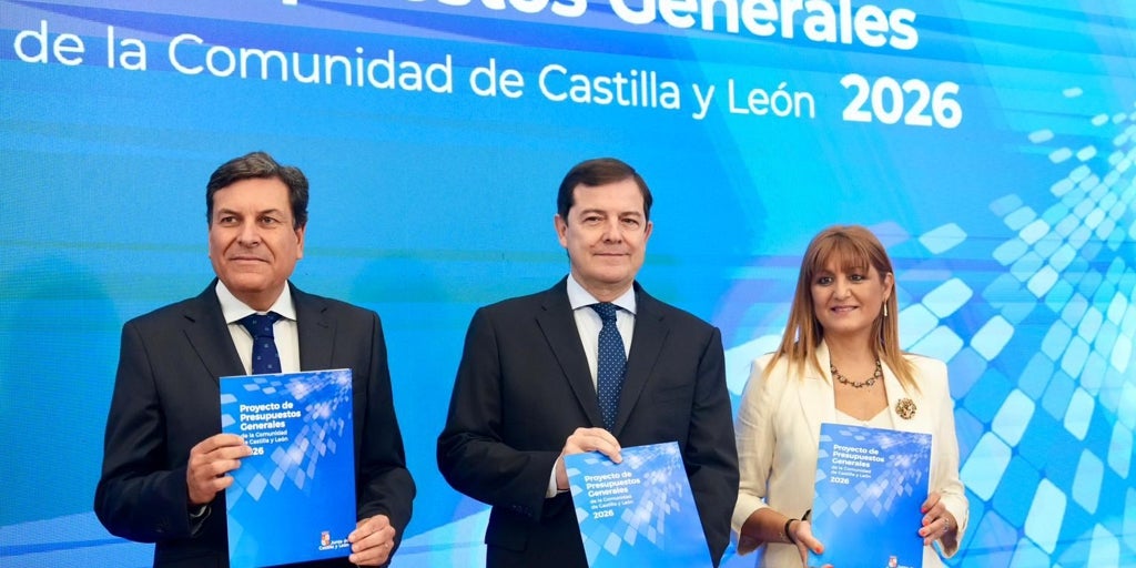 Mañueco presenta sus presupuestos con 15.715 millones de euros para Castilla y León en 2026