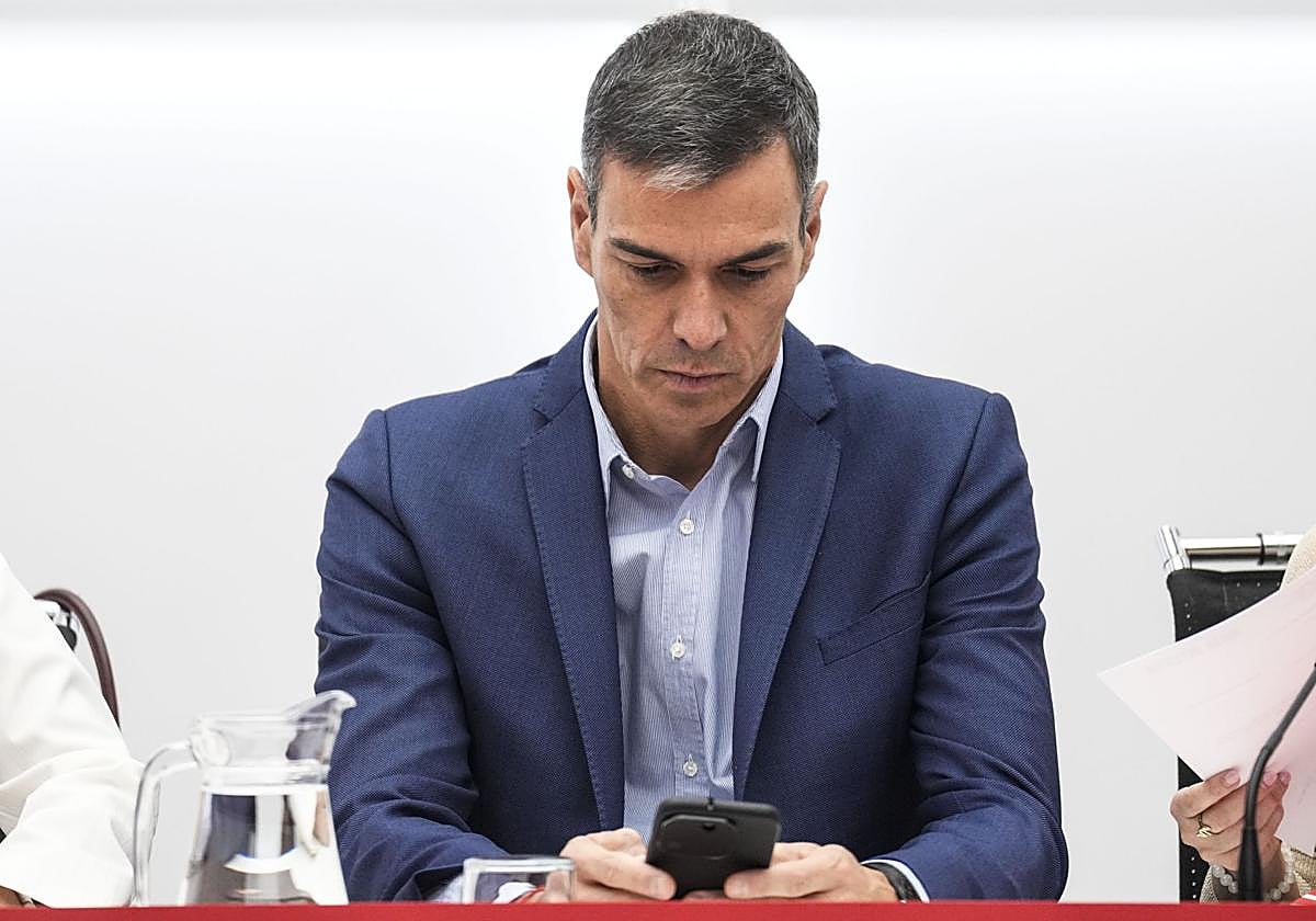 Pedro Sánchez, en una imagen de los últimos días