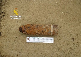Encuentran dos artefactos explosivos de la Guerra Civil en Castellón