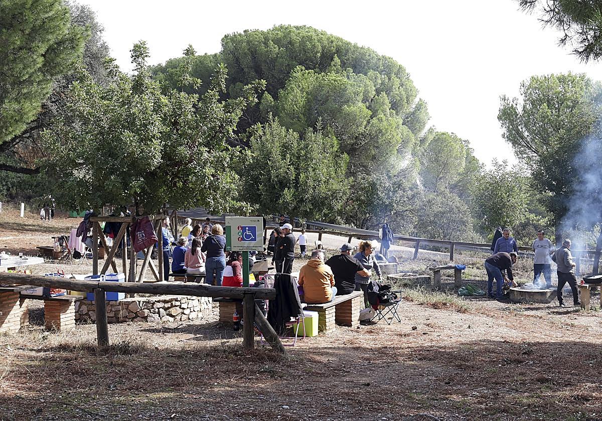 Perol en los Villares el Dia de San Rafael