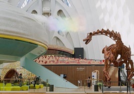 El dinosaurio más grande del mundo se instala en Valencia
