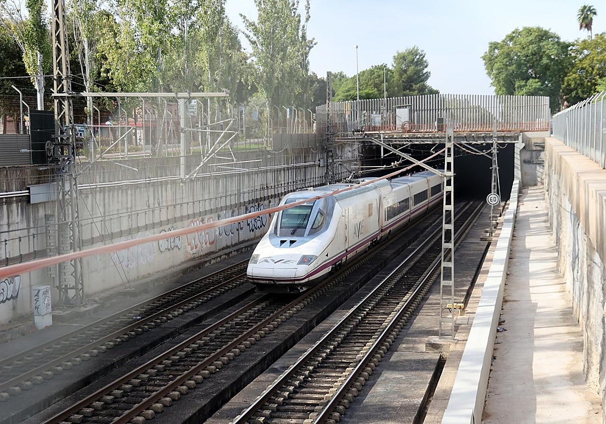 Un tren en una imagen de archivo